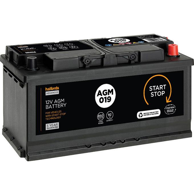 Batterie Start-Stop avec technologie AGM