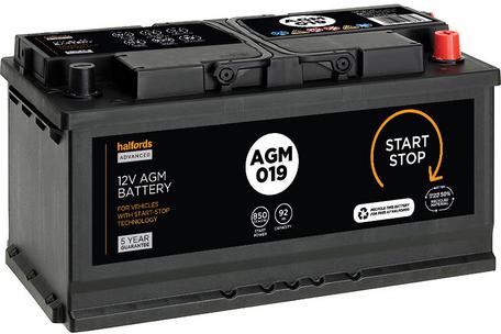 Baterías para autos SOLITE AGM 95Ah Start Stop 