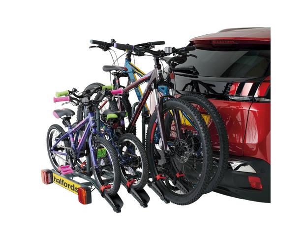 Halfords 4-Bike Towbar Mounted Bike Rack | Halfords UK
