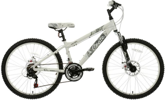 24 inch bike online white