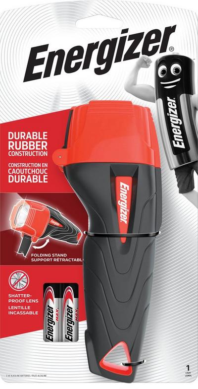 Energizer Impact Rubber Handheld 2AA Torch Energizer Impact Rubber Handheld 2AA Torch
