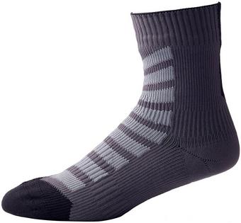 Sealskinz MTB Ankle Sock with Hydrostop, Grey, XL