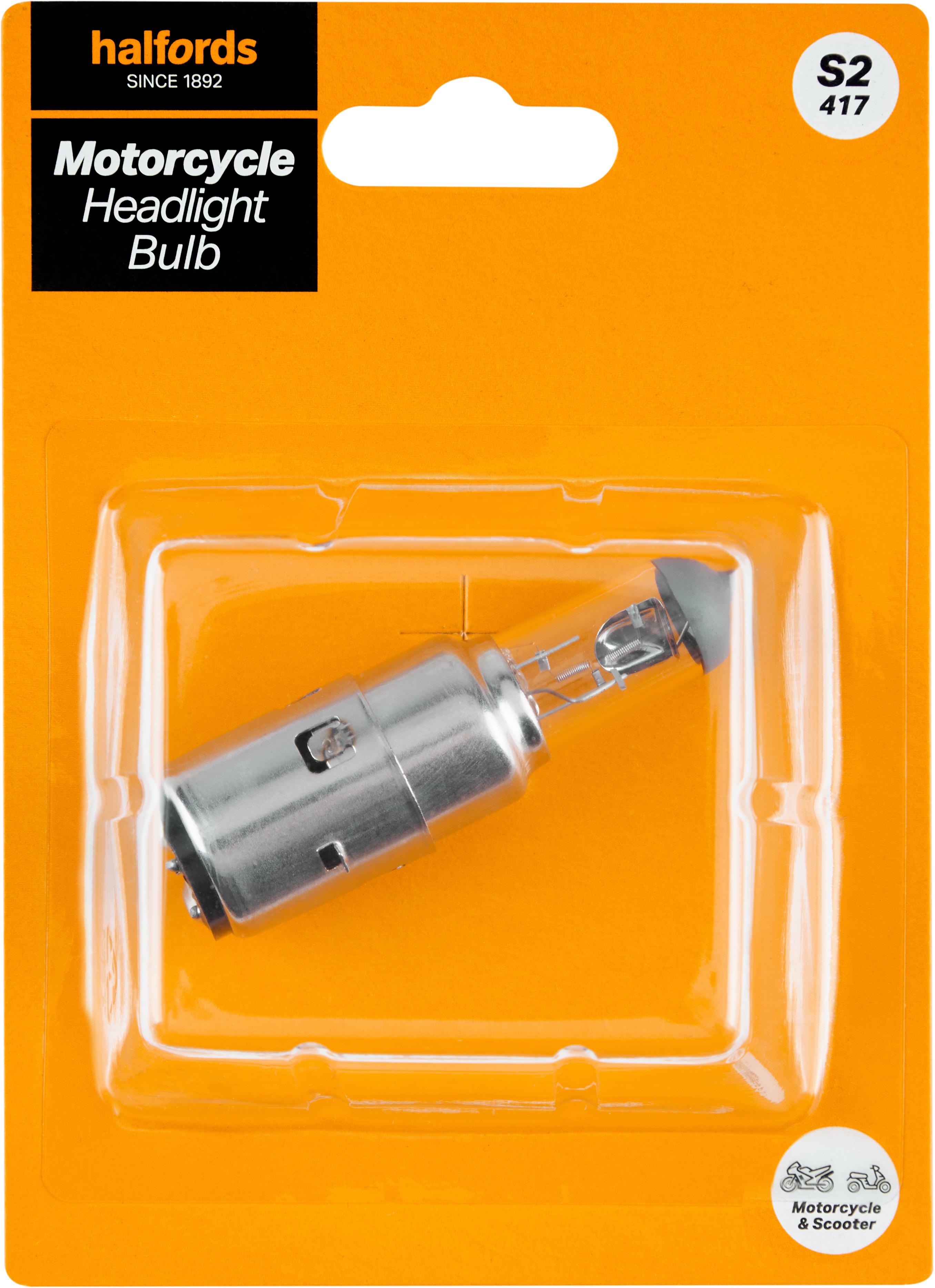 Halfords Core Motorcycle Bulb S2 417