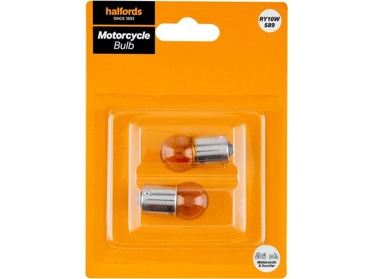 Halfords Core Motorcycle Bulb RY10W 589