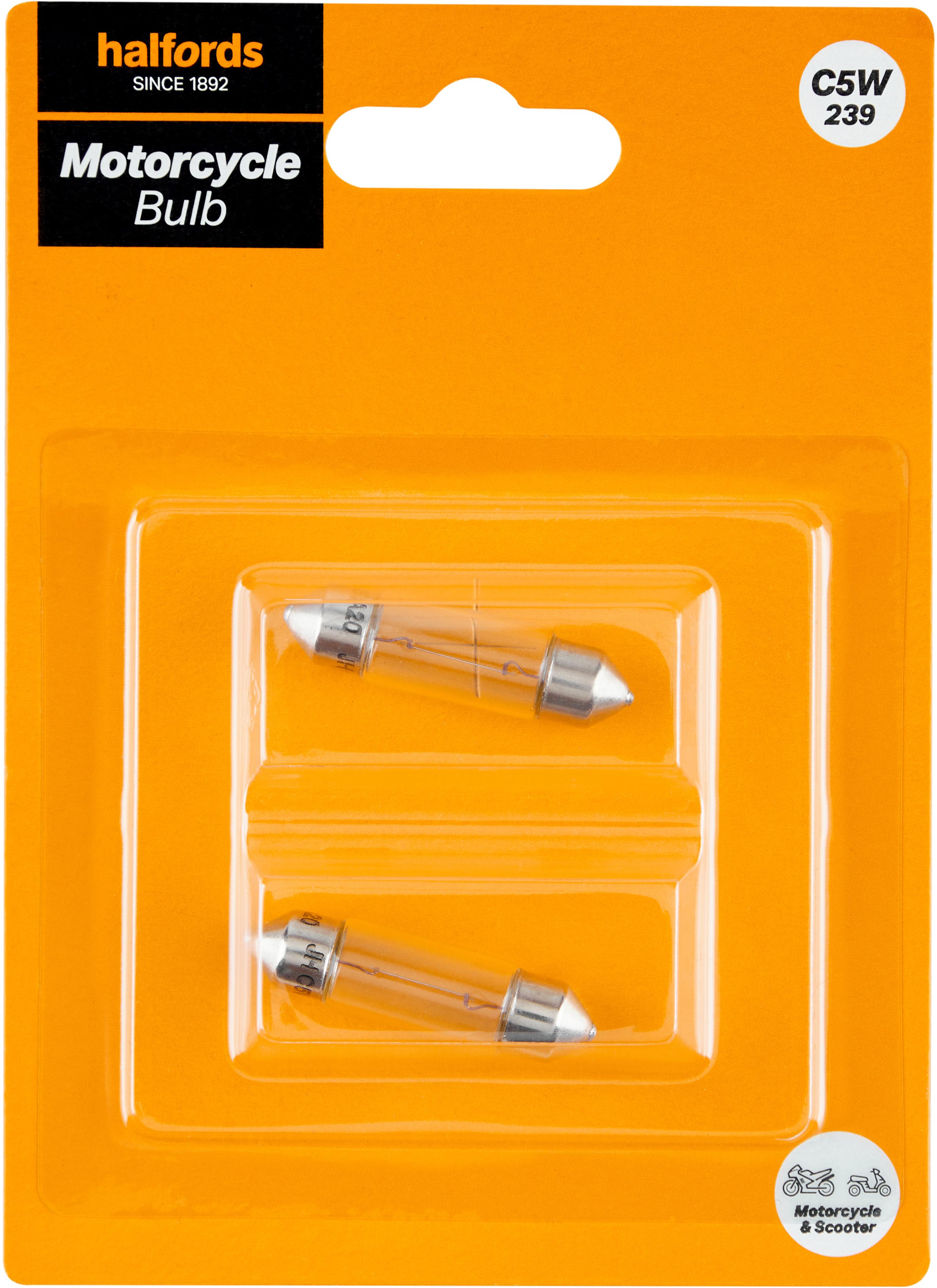 Halfords Core Motorcycle Bulb C5W 239