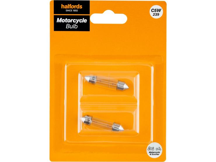 Halfords Core Motorcycle Bulb C5W 239