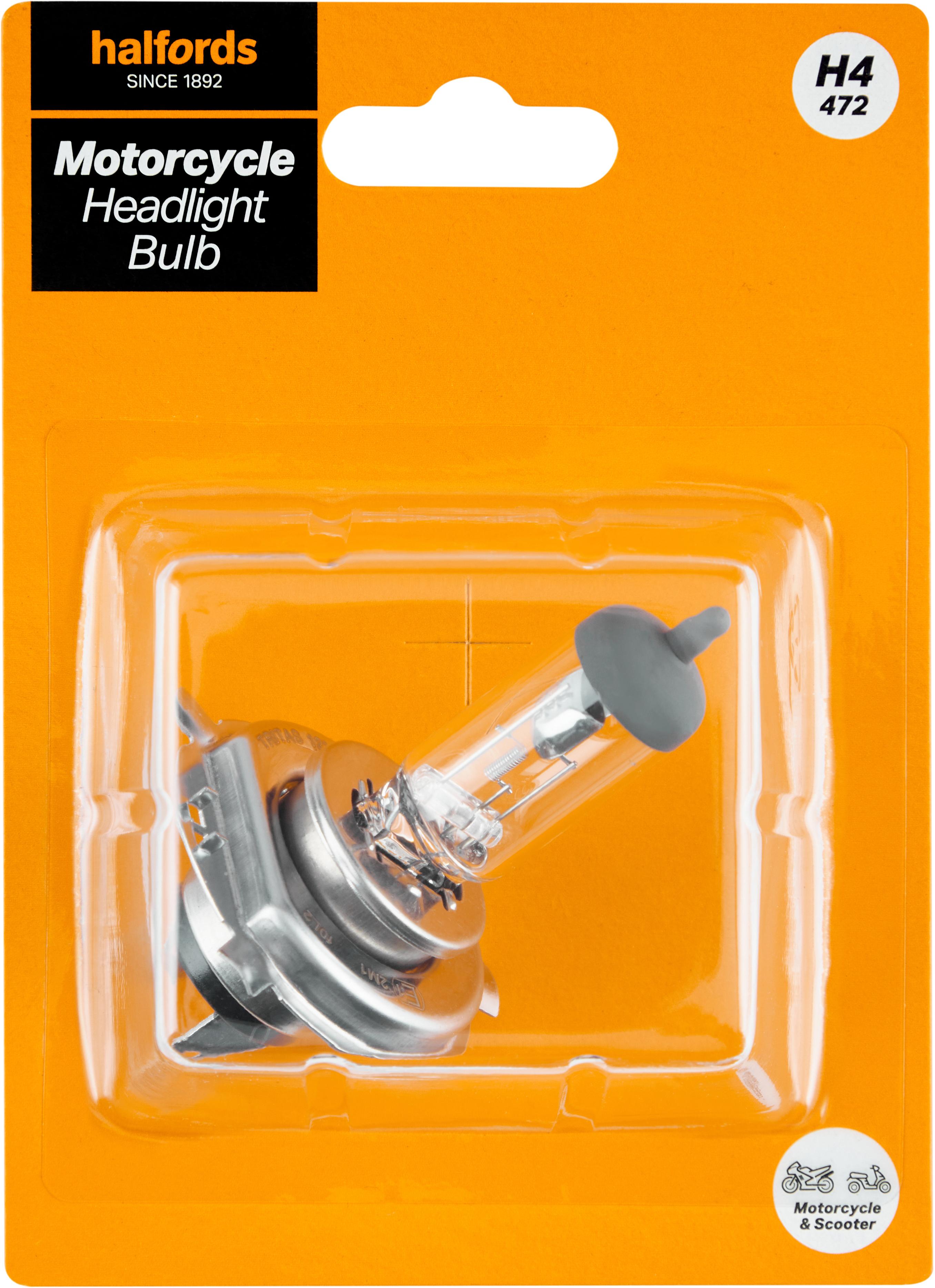 Halfords Core Motorcycle Bulb H4 472