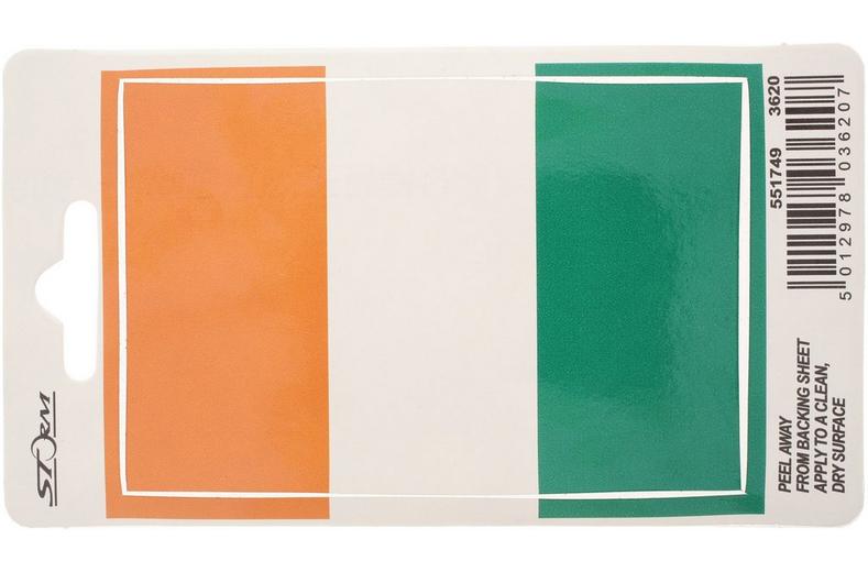 Irish Flag Rectangular Sticker Irish Flag Rectangular Sticker