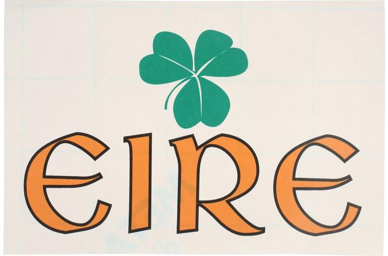 Eire Shamrock Rectangular Sticker Eire Shamrock Rectangular Sticker