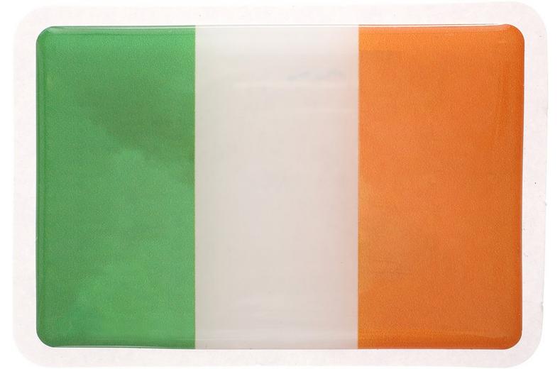 Irish Flag Resin Badge Irish Flag Resin Badge