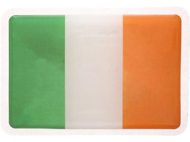 Irish Flag Resin Badge