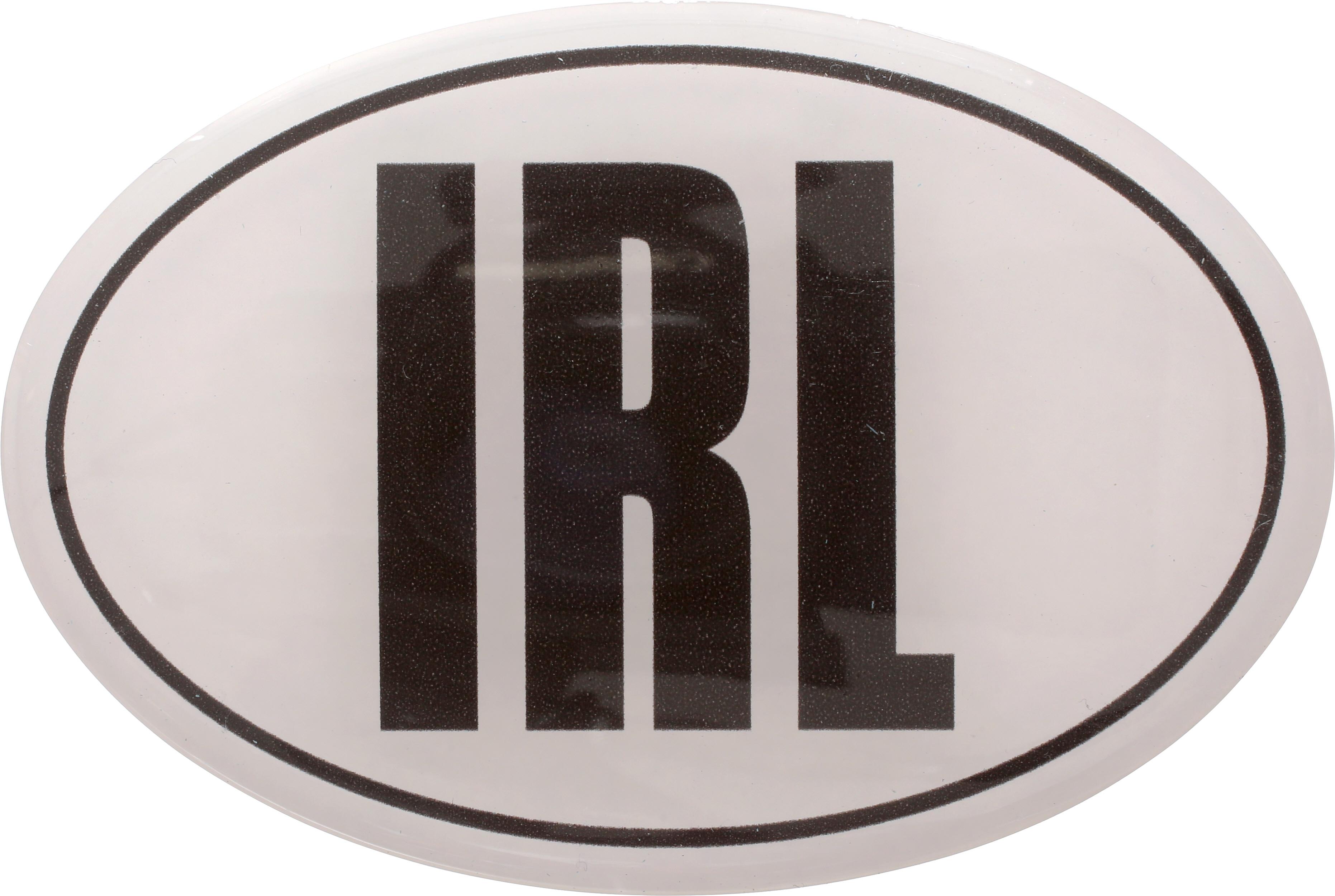 IRL Oval Resin Badge