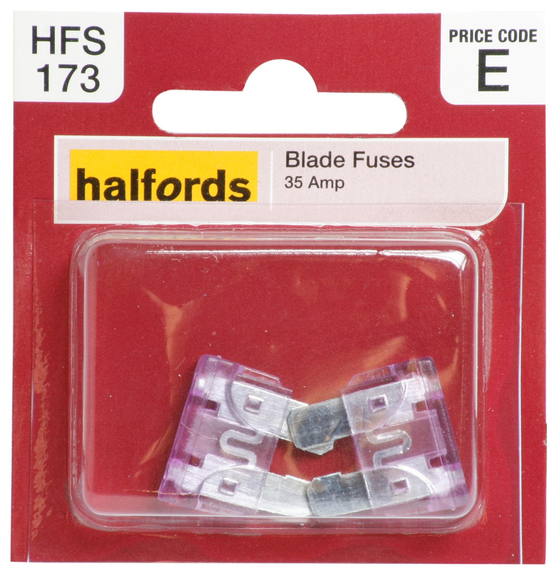 Halfords Blade Fuses 35 Amp (Hfs173)