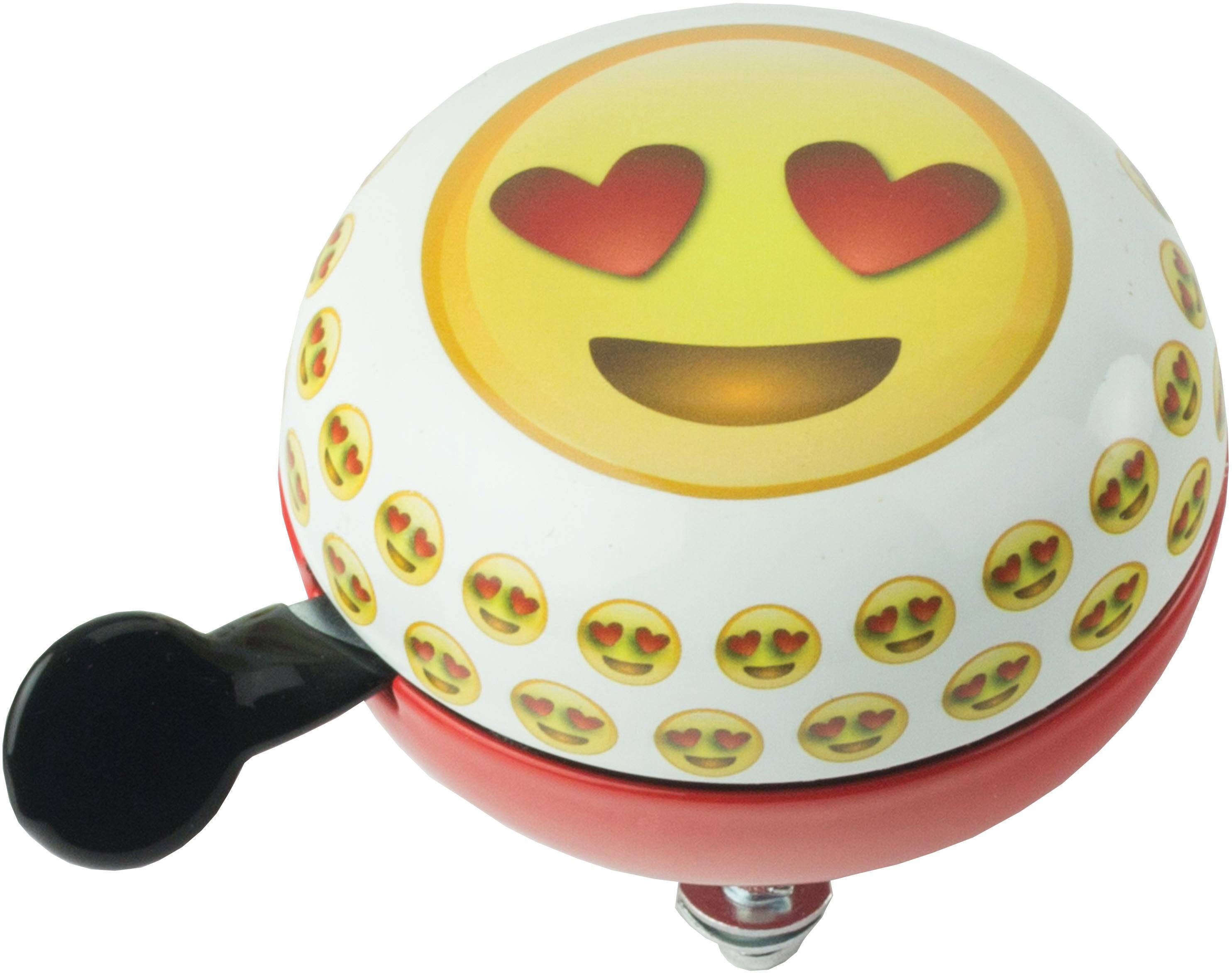 Emoji Smiling Face With Hearts Bike Bell