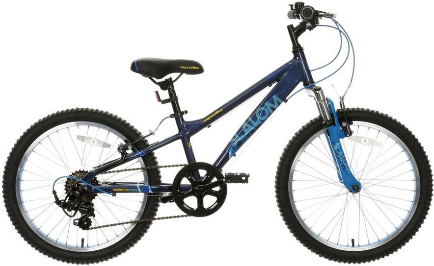 Second Hand Grade B Apollo Slalom Junior Mountain Bike 20 Wheel Halfords UK