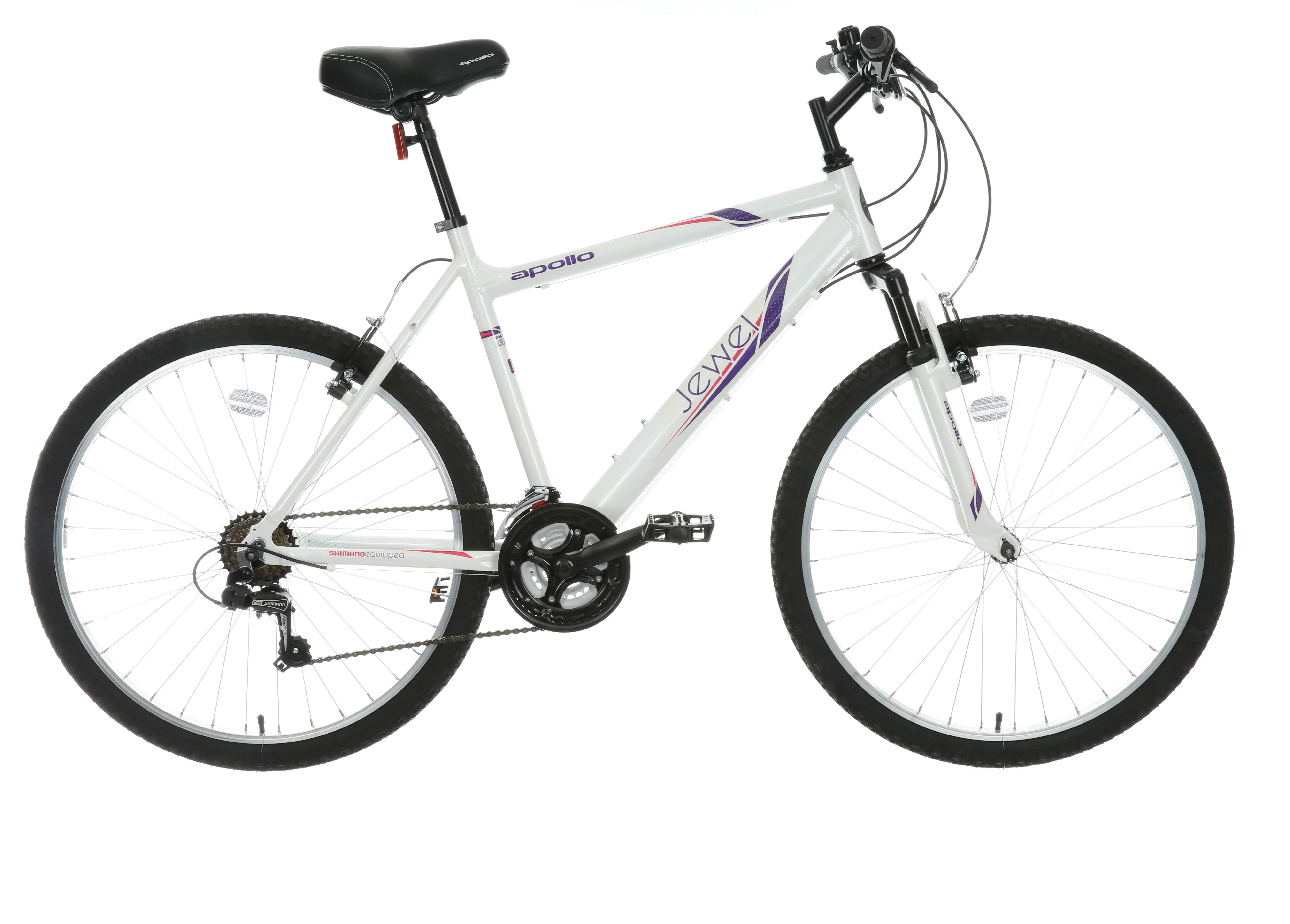 Second Hand Grade C Apollo Jewel Womens Mountain Bike White