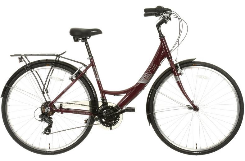 Apollo Elyse Womens Hybrid Bike - Purple - S, M Frames Apollo Elyse Womens Hybrid Bike - Purple - S, M Frames