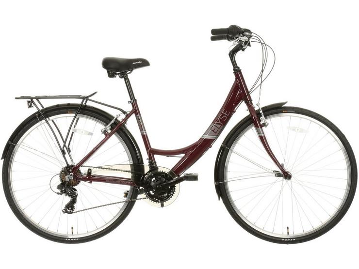 Apollo Elyse Womens Hybrid Bike - Purple - S, M Frames