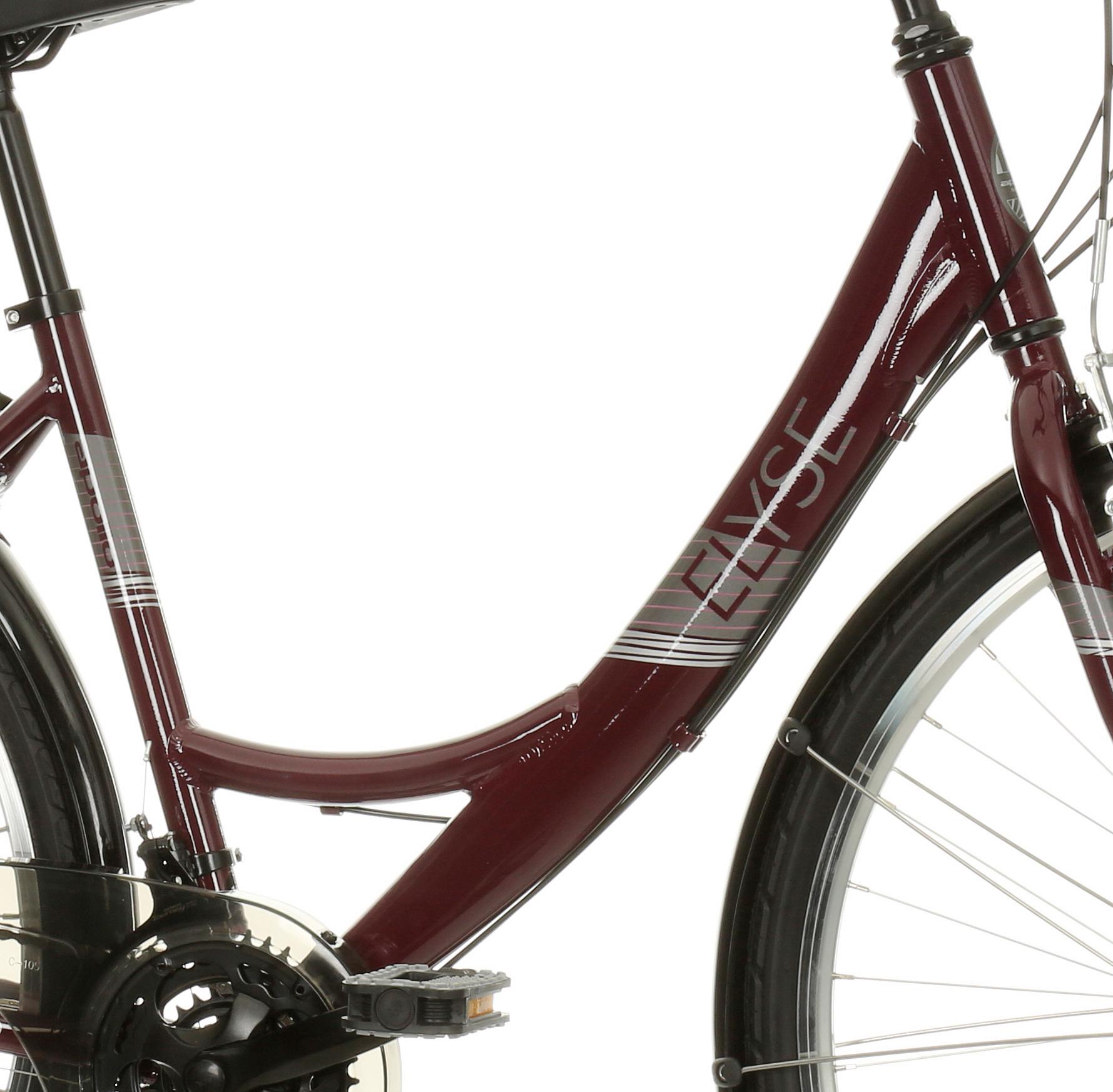 Apollo Elyse Womens Hybrid Bike - Purple - S, M Frames