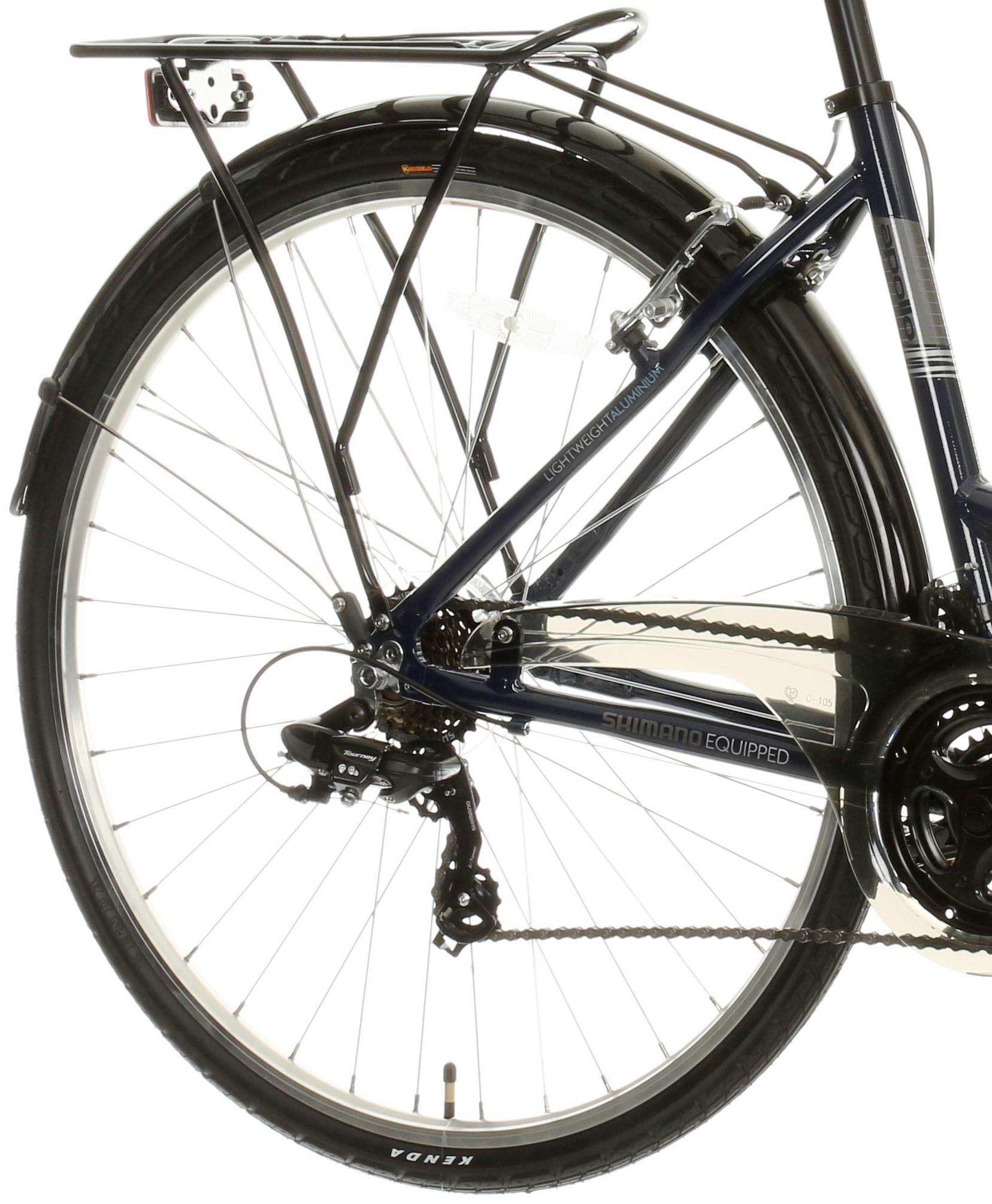 Apollo Elyse Womens Hybrid Bike - Navy - S, M Frames