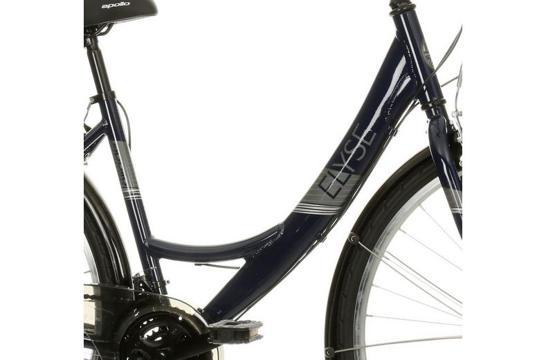 Apollo Elyse Womens Hybrid Bike - Navy - S, M Frames Apollo Elyse Womens Hybrid Bike - Navy - S, M Frames