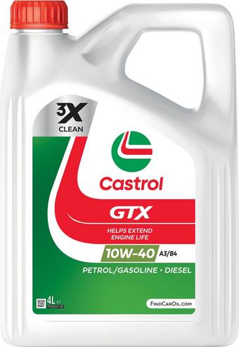 Castrol GTX 10W40 A3/B4 4L