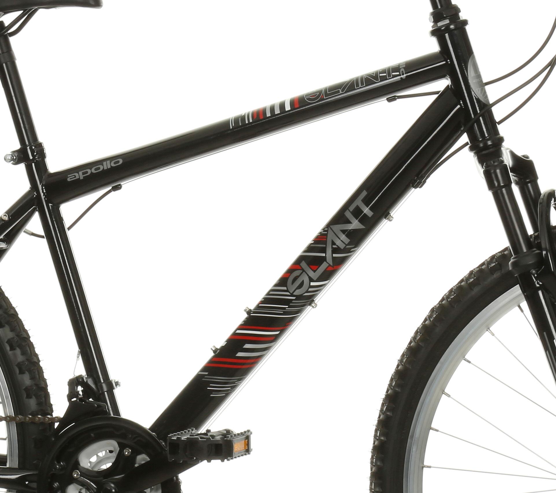 black apollo mountain bike