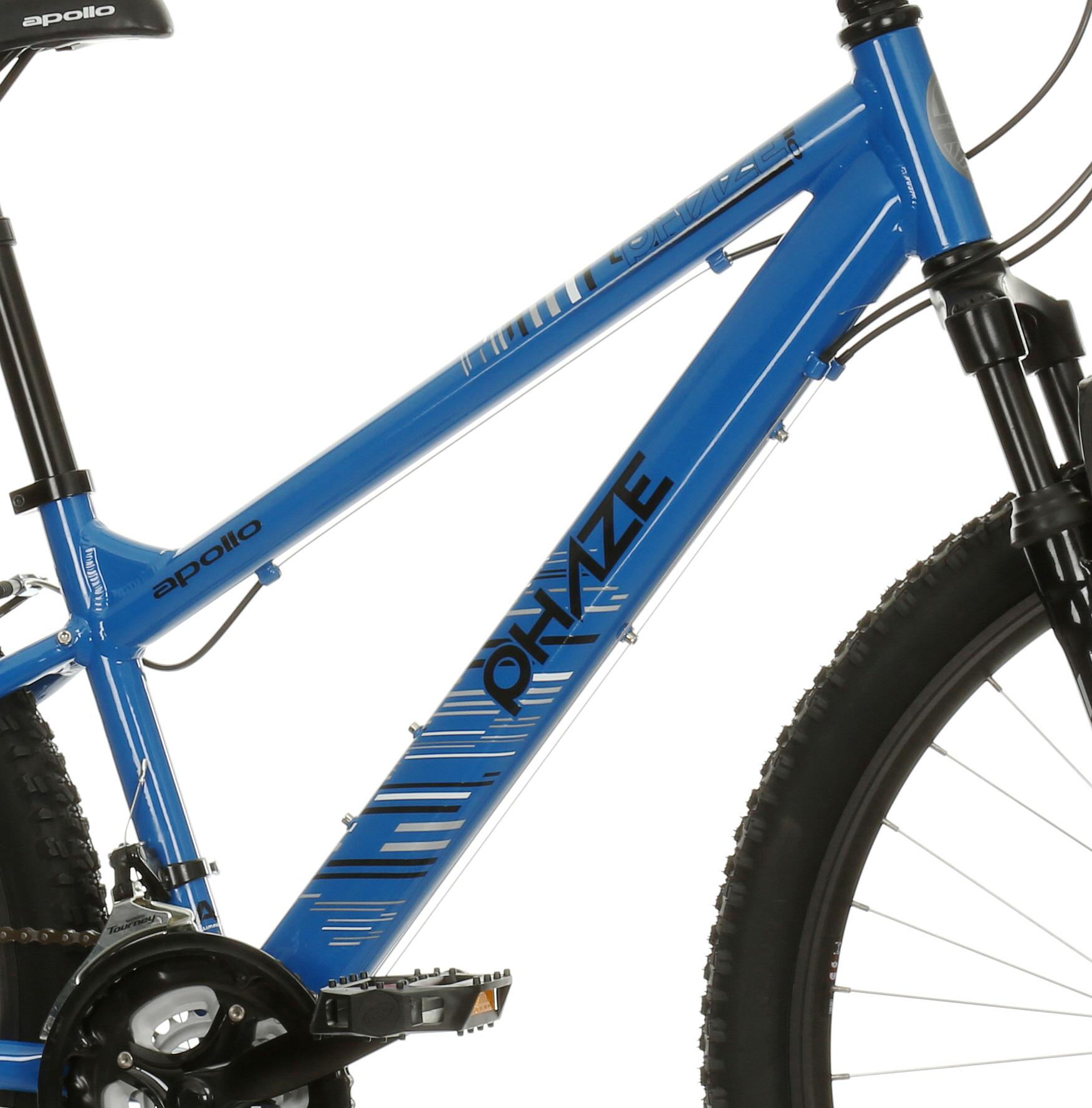 Apollo Phaze Mens Mountain Bike - Blue - S, M, L Frames