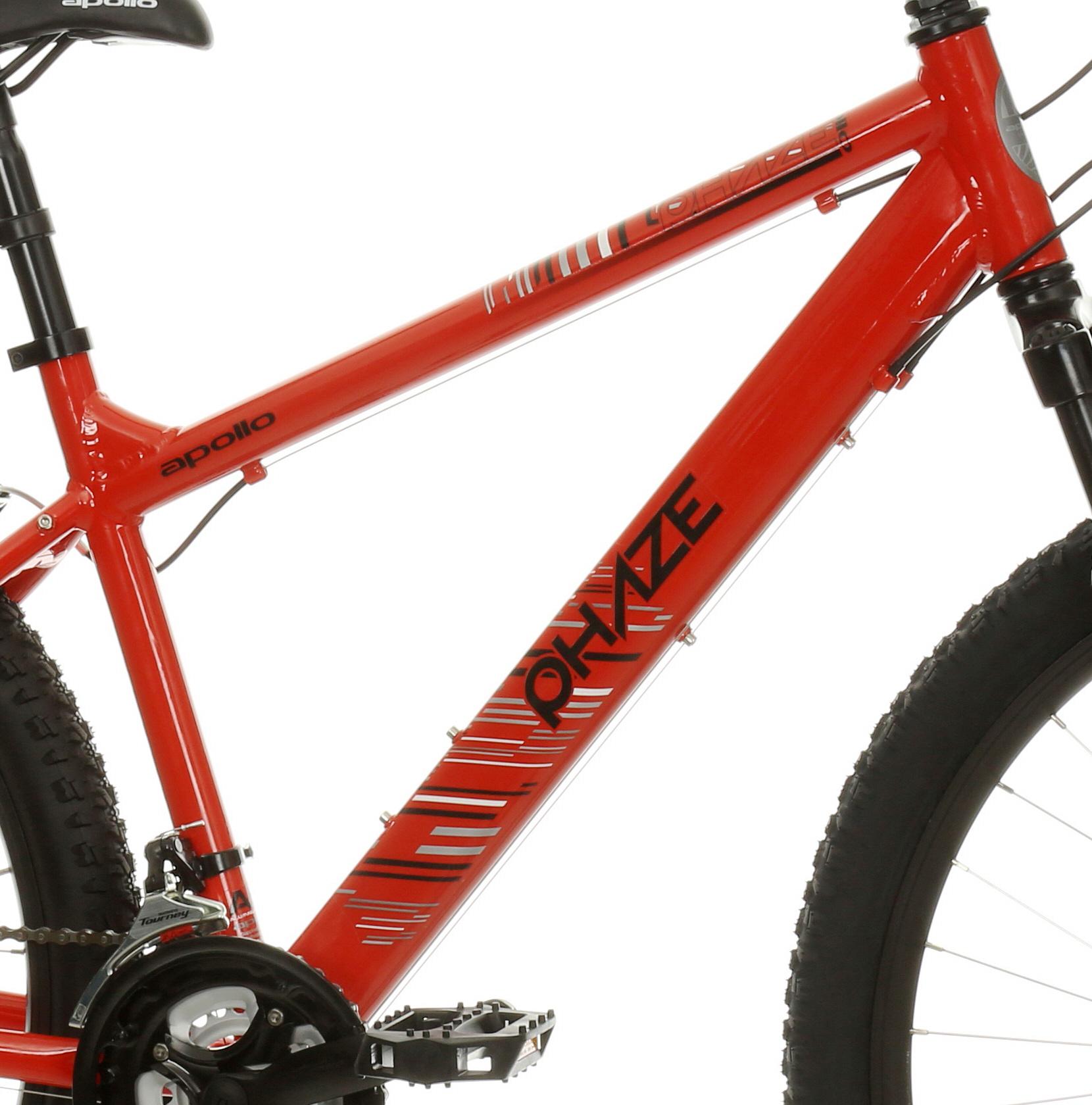 Apollo Phaze Mens Mountain Bike - Red - M Frame
