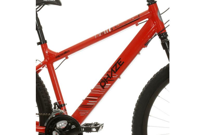 Apollo Phaze Mens Mountain Bike - Red - M Frame Apollo Phaze Mens Mountain Bike - Red - M Frame