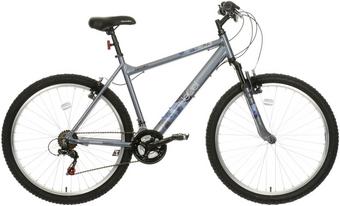 Apollo Jewel Womens Mountain Bike Silver Blue S M L Frames Halfords IE