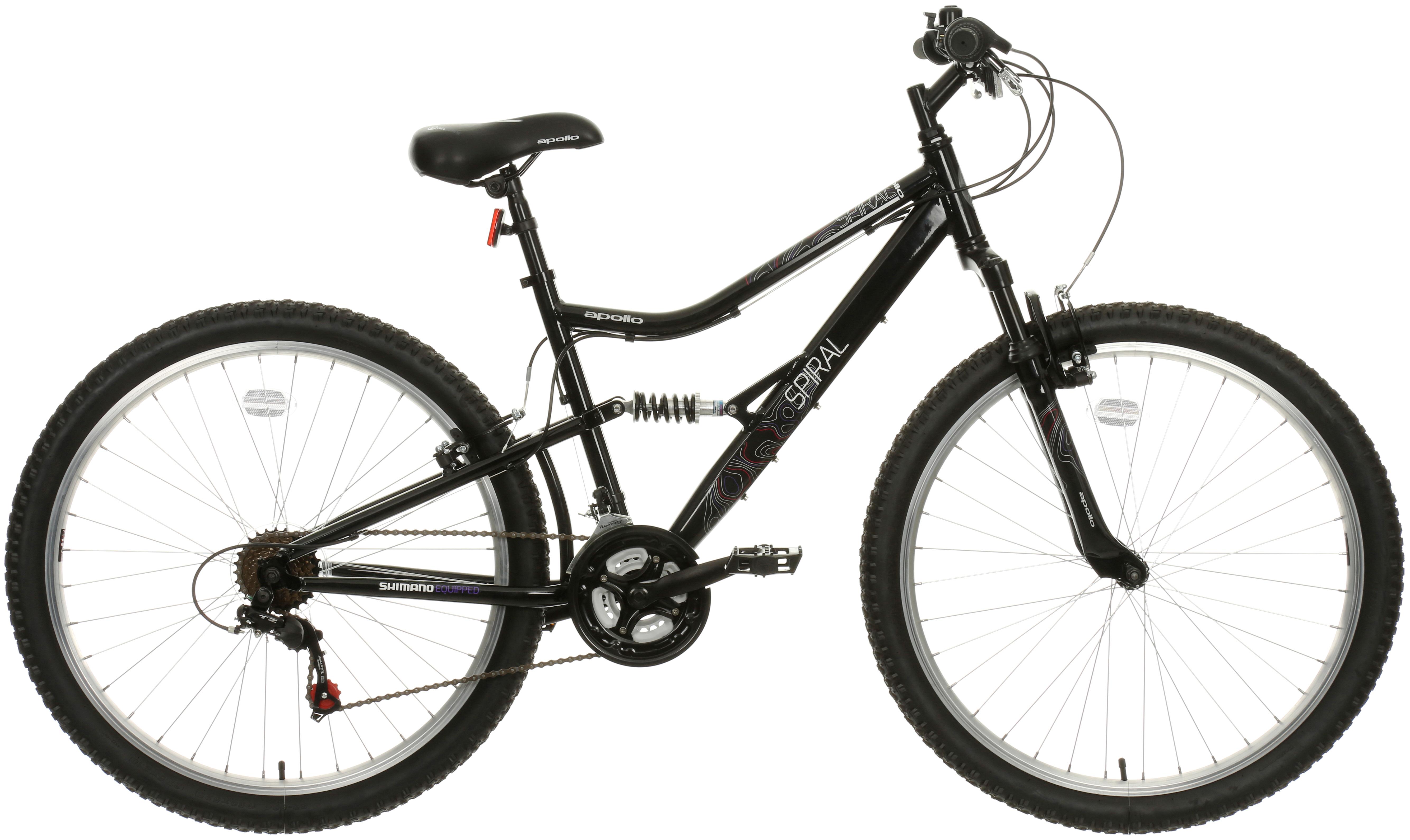 Apollo Spiral Womens Mountain Bike - S, M, L Frames