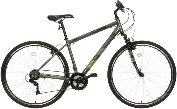 Apollo Guru Mens Hybrid Bike M L Frames Halfords IE