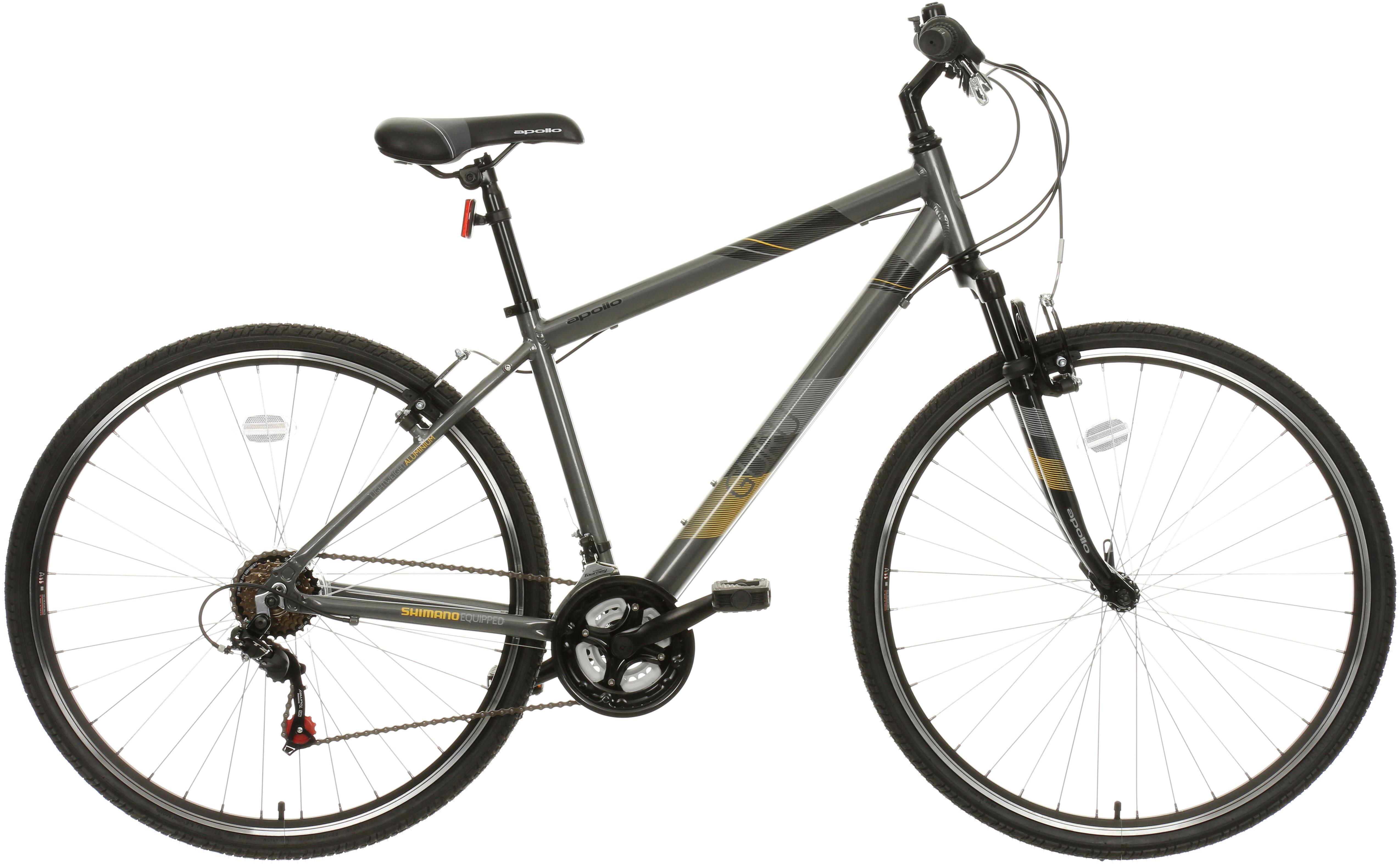 Halfords Apollo Guru Mens Hybrid Bike - L Frame | Pricematch, Extra 8% off for BC Members, Free Bike Health Check, Cycle2Work Scheme & 0% APR Finance.