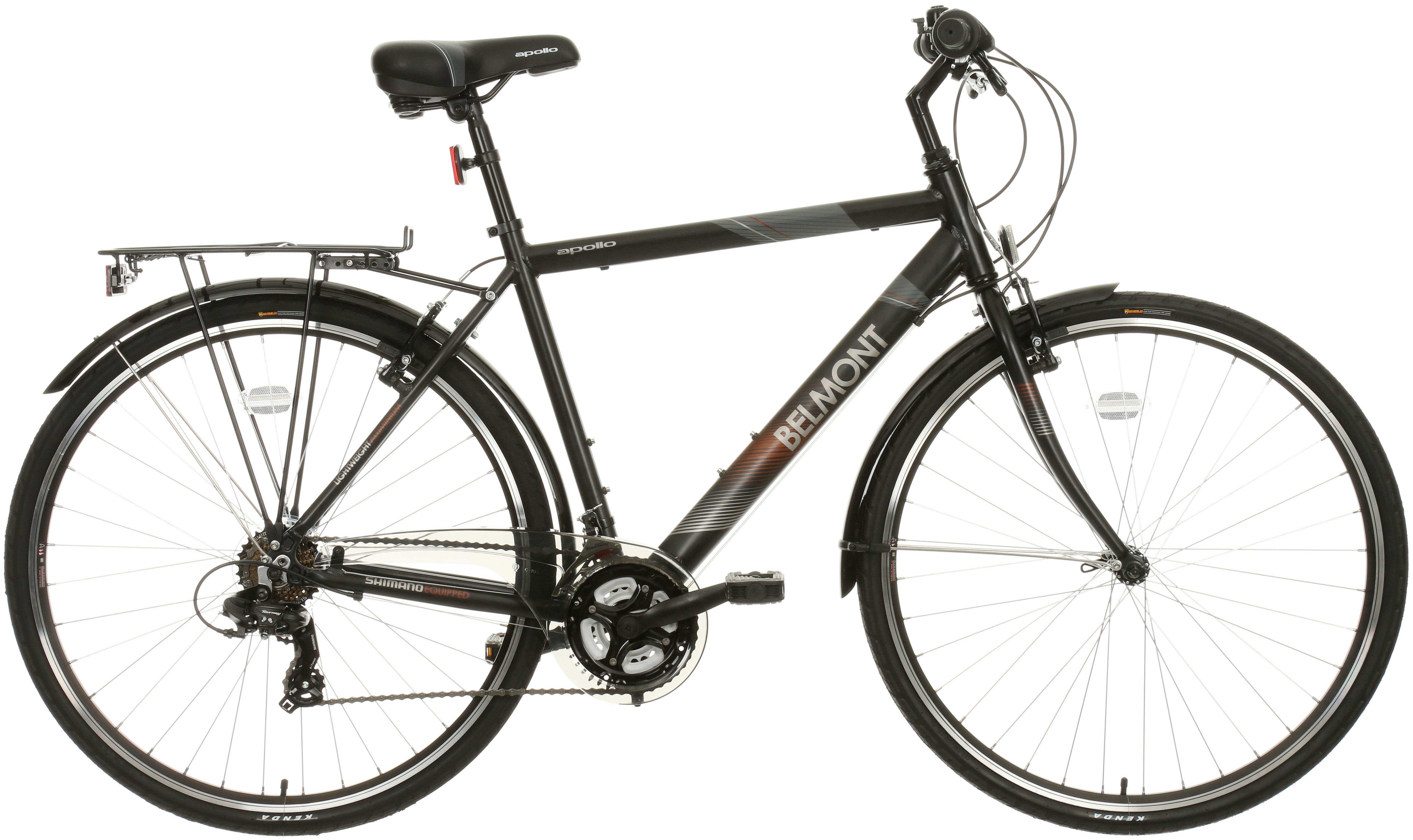 Apollo Belmont Mens Hybrid Bike - M, L Frames