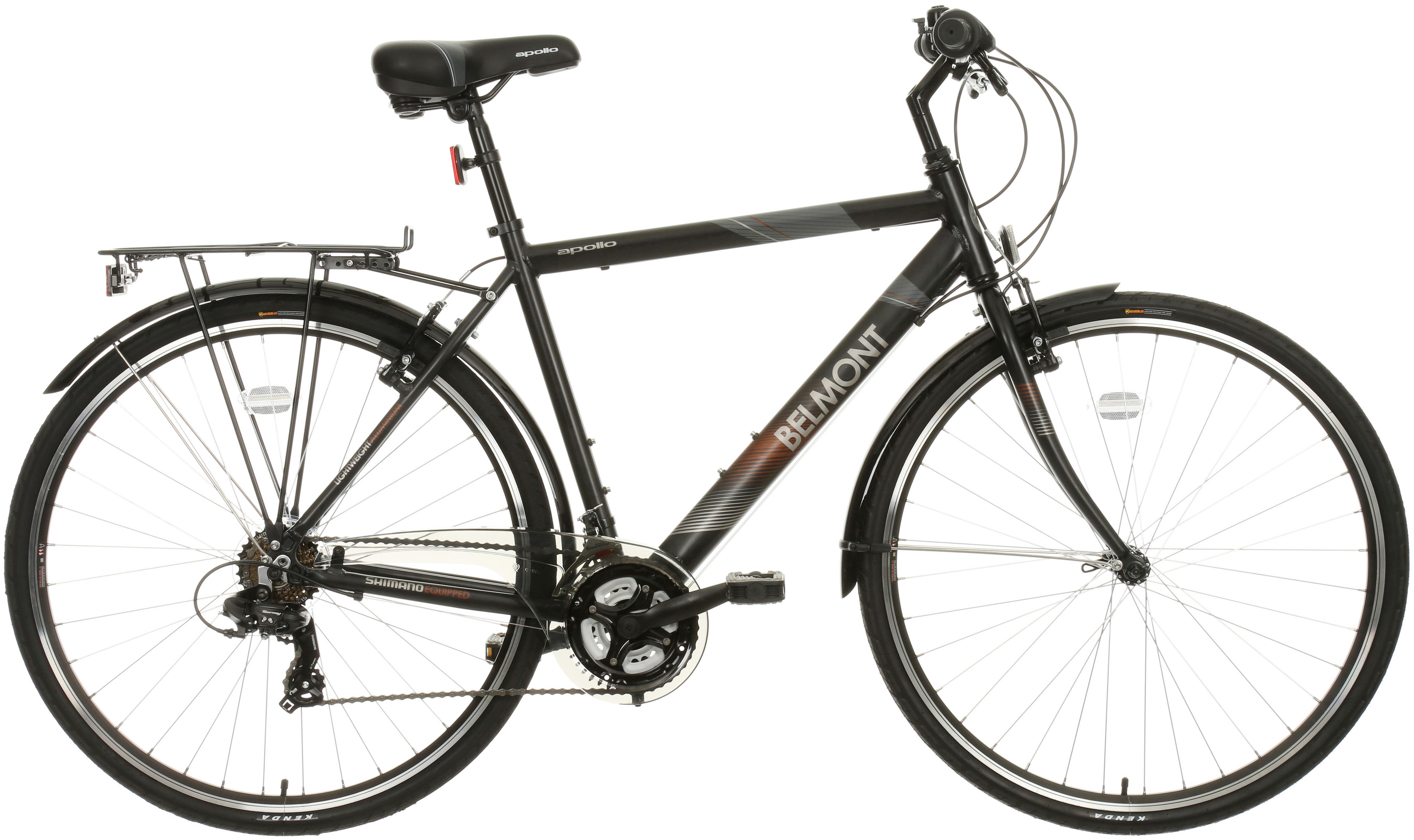 Apollo Belmont Mens Hybrid Bike - 18 Inch