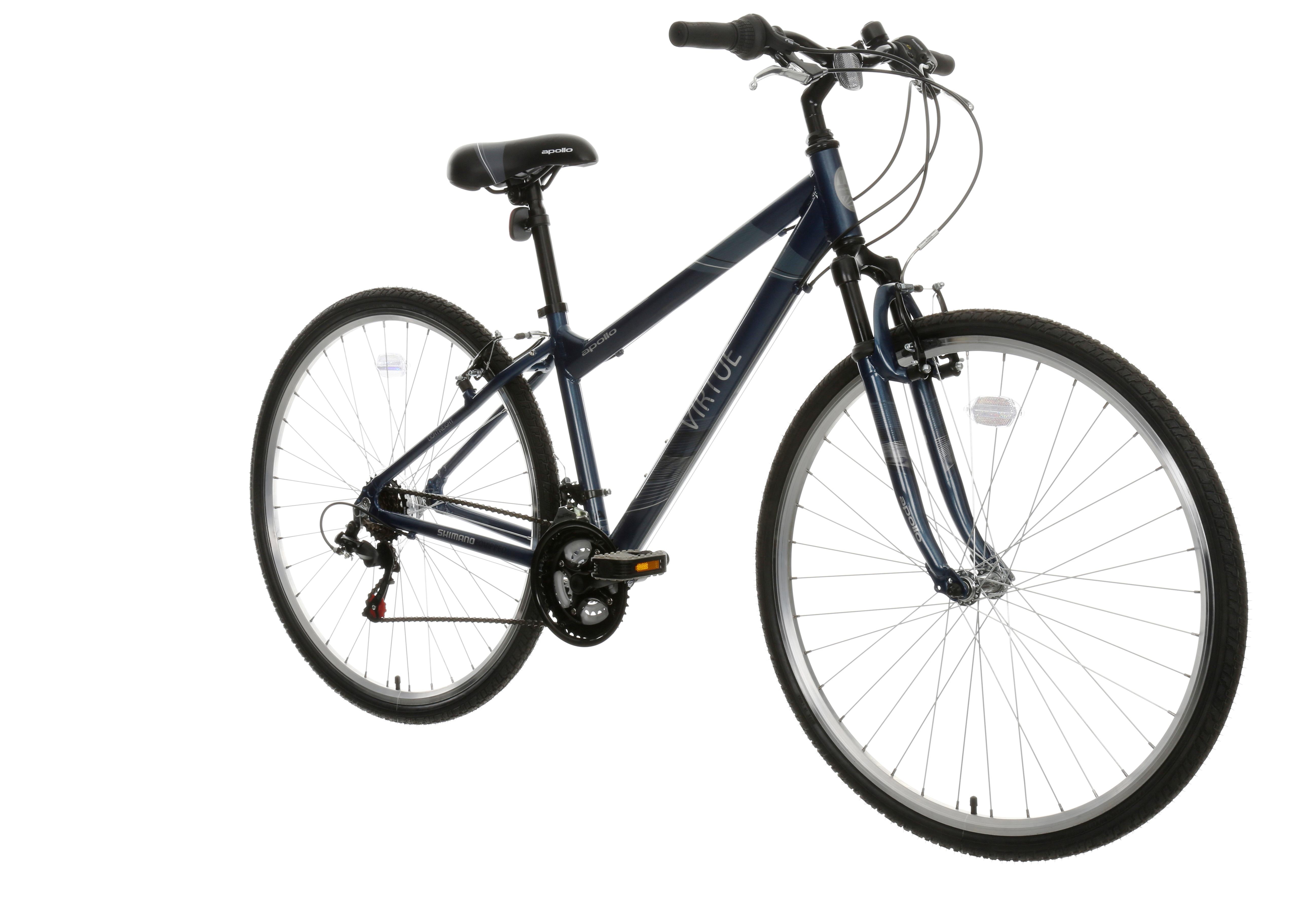 apollo virtue womens hybrid bike