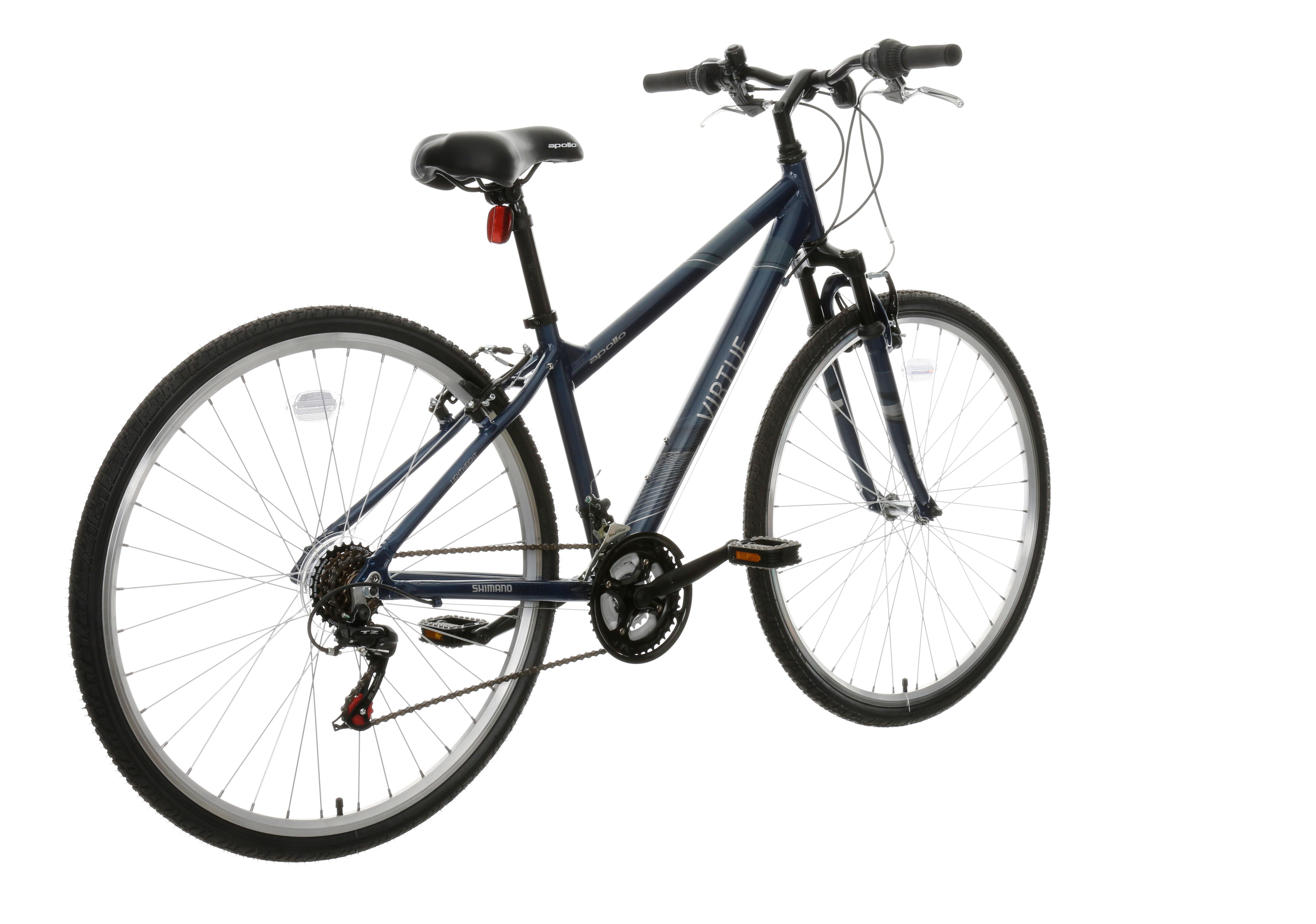 apollo virtue womens hybrid bike