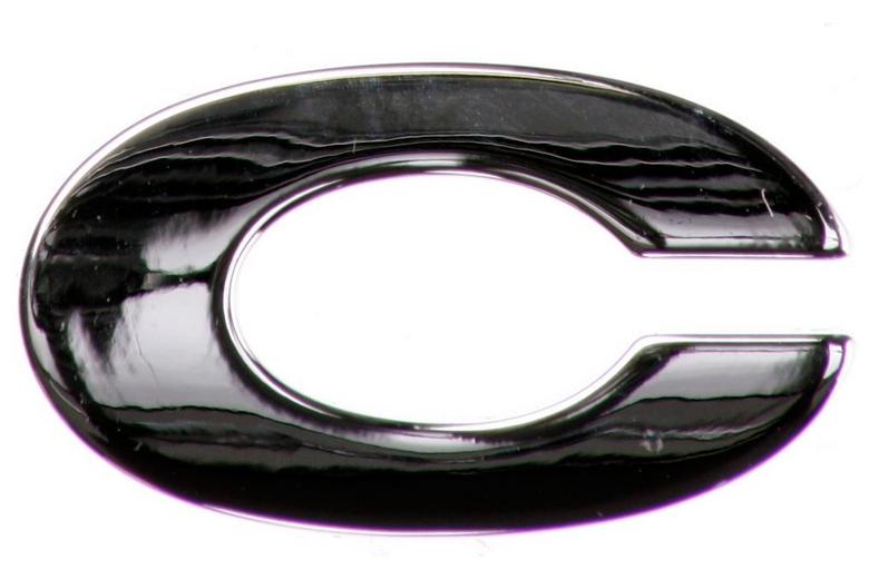 Chrome Letter Badge C Chrome Letter Badge C