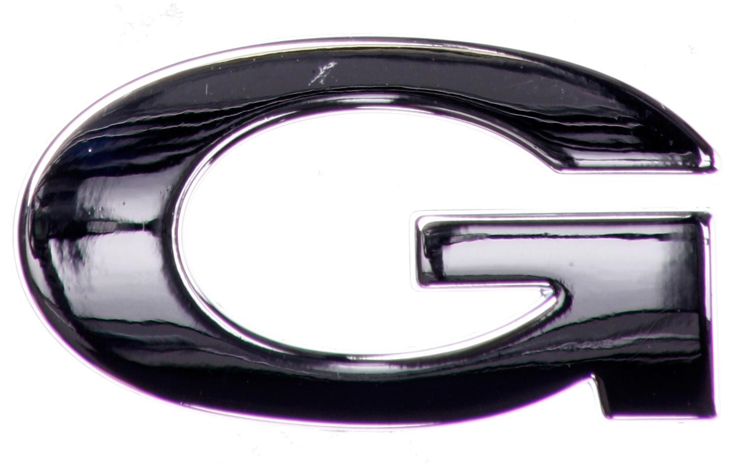 Chrome Letter Badge G