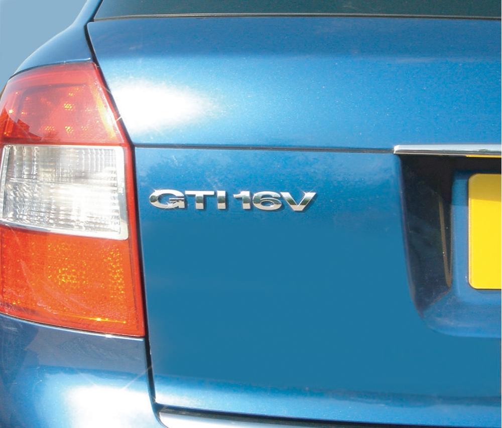 Chrome Letter Badge G