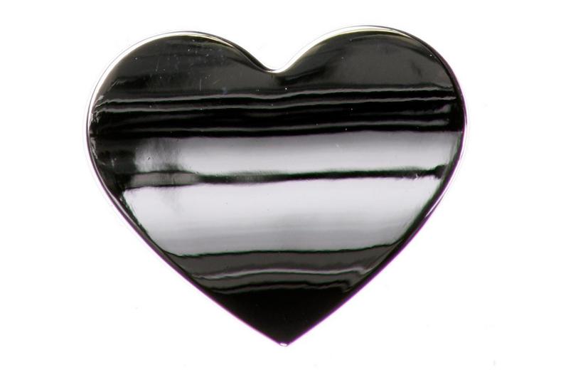 Chrome Sign Badge Heart Chrome Sign Badge Heart