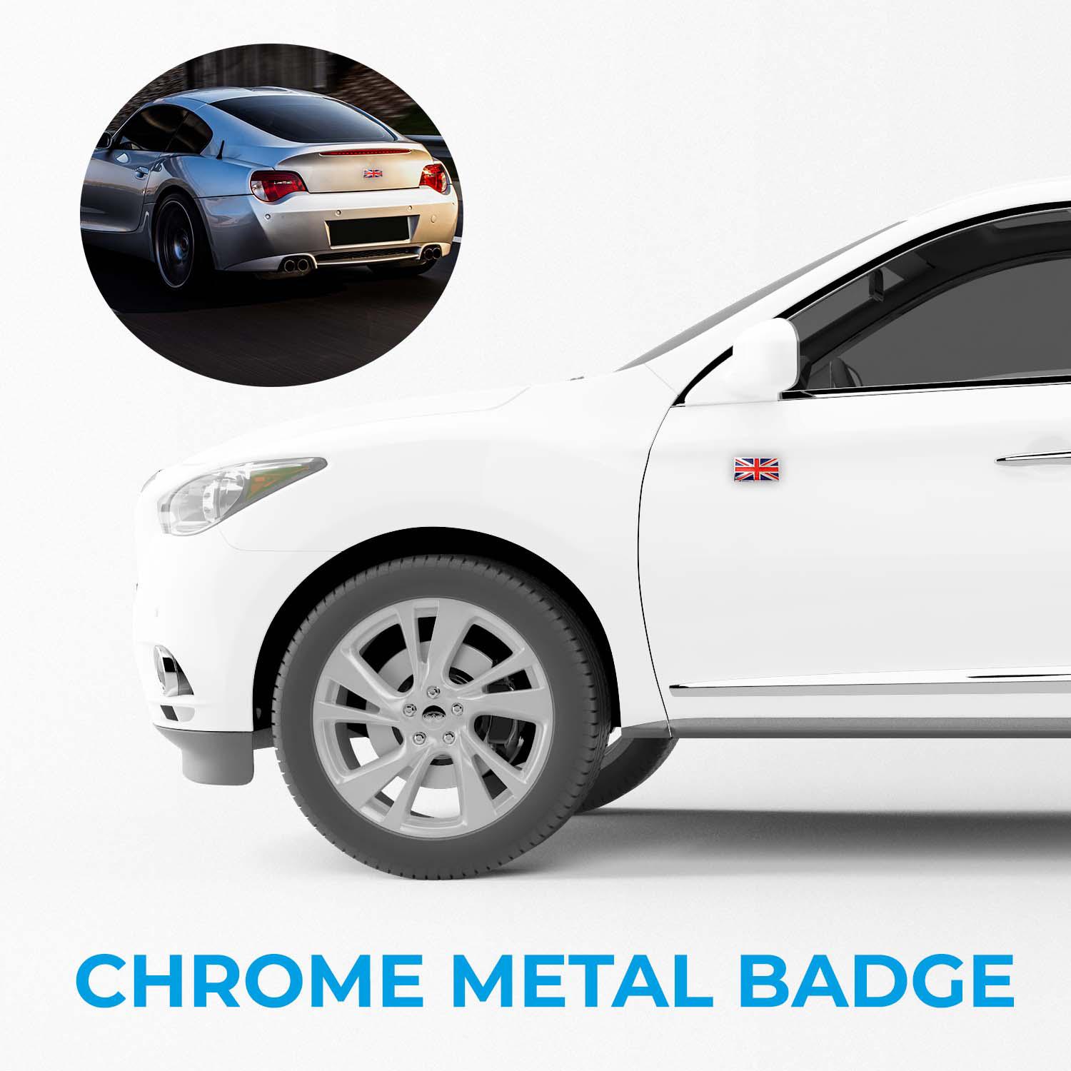 Chrome Letter Badge i