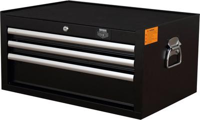 Halfords Advanced 3 Drawer Middle Chest - Black Halfords Advanced 3 Drawer Middle Chest - Black