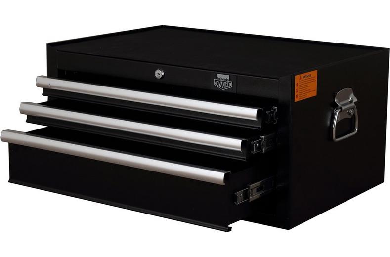 Halfords Advanced 3 Drawer Middle Chest - Black Halfords Advanced 3 Drawer Middle Chest - Black