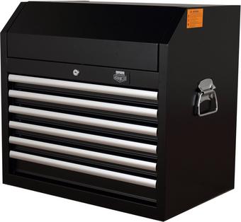 Halfords Advanced 6 Drawer Tool Chest - Black