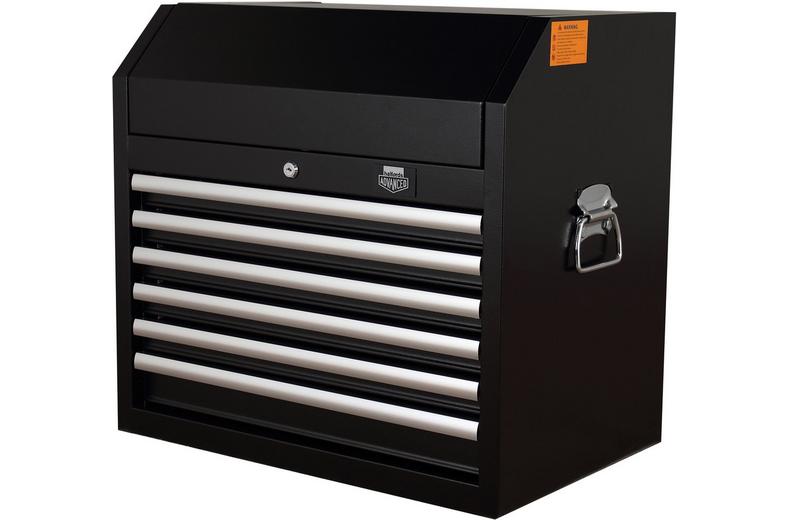 Halfords Advanced 6 Drawer Tool Chest - Black Halfords Advanced 6 Drawer Tool Chest - Black