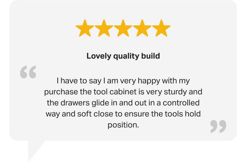 Halfords Advanced 6 Drawer Tool Chest - Black Halfords Advanced 6 Drawer Tool Chest - Black