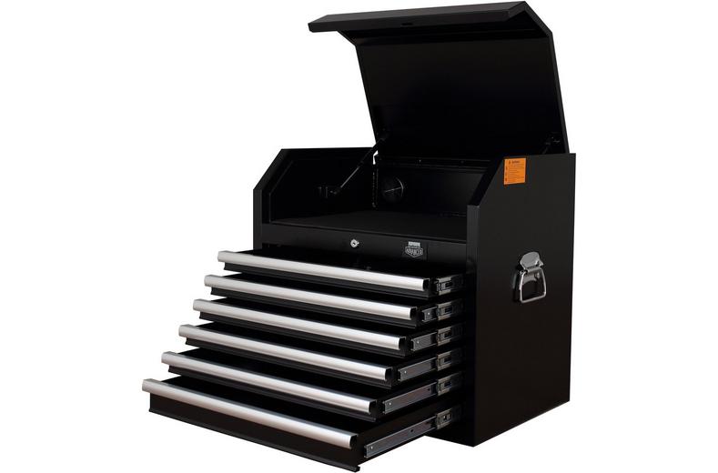 Halfords Advanced 6 Drawer Tool Chest - Black Halfords Advanced 6 Drawer Tool Chest - Black