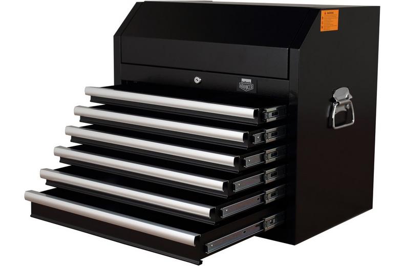 Halfords Advanced 6 Drawer Tool Chest - Black Halfords Advanced 6 Drawer Tool Chest - Black